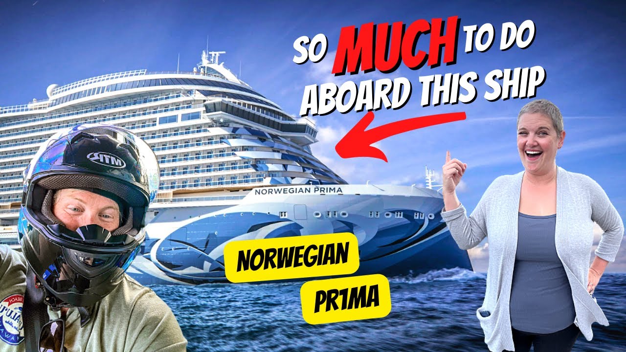 There is SO MUCH TO DO on Norwegian Prima!! - GoKarts, Slides, Mini-Golf, Thermal Spa + MORE!