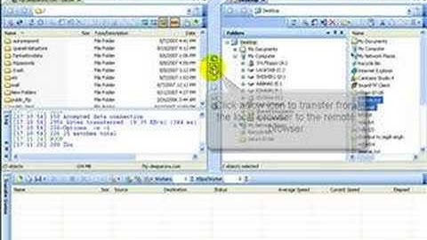 SmartFTP How To Transfer Files