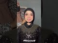 Tutorial hijab pengantin pashmina ceruti