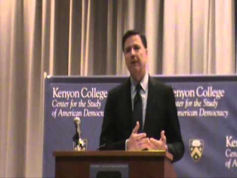 FBI Director James Comey Speech At Kenyon College