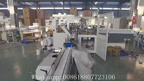 Automatic Interfold Face Tissue Paper Making Packing Machine Production Line