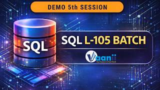 SQL Session day 5, Batch L105