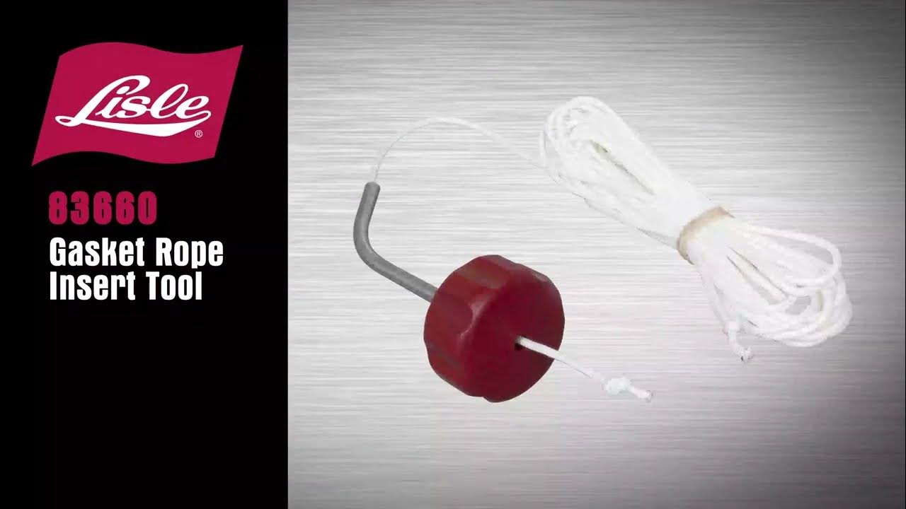 Lisle 83660 Gasket Rope Insert Tool YouTube