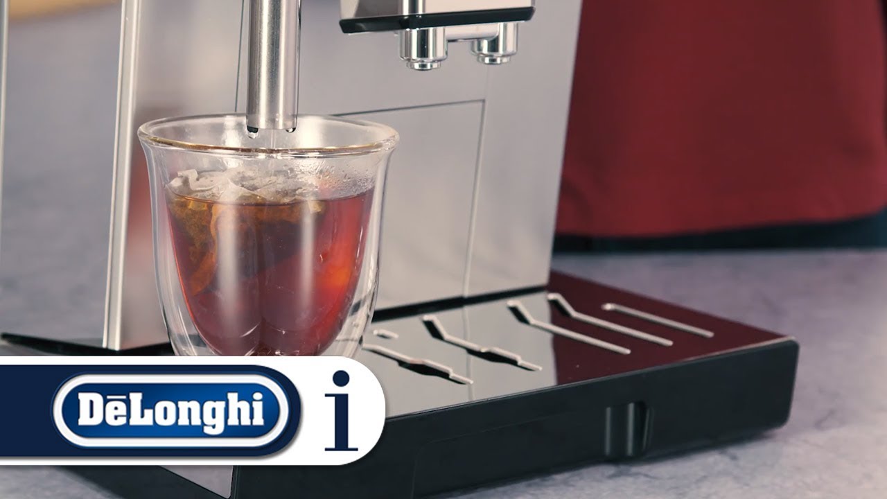 How to use the tea function on your De’Longhi PrimaDonna Class ECAM 550.75.MS YouTube