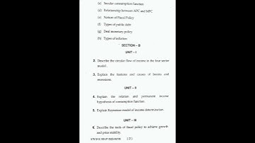 BBA | 2nd Semester | Macro Economics Analysis & Policy | Question Paper | April-2018 | MDU