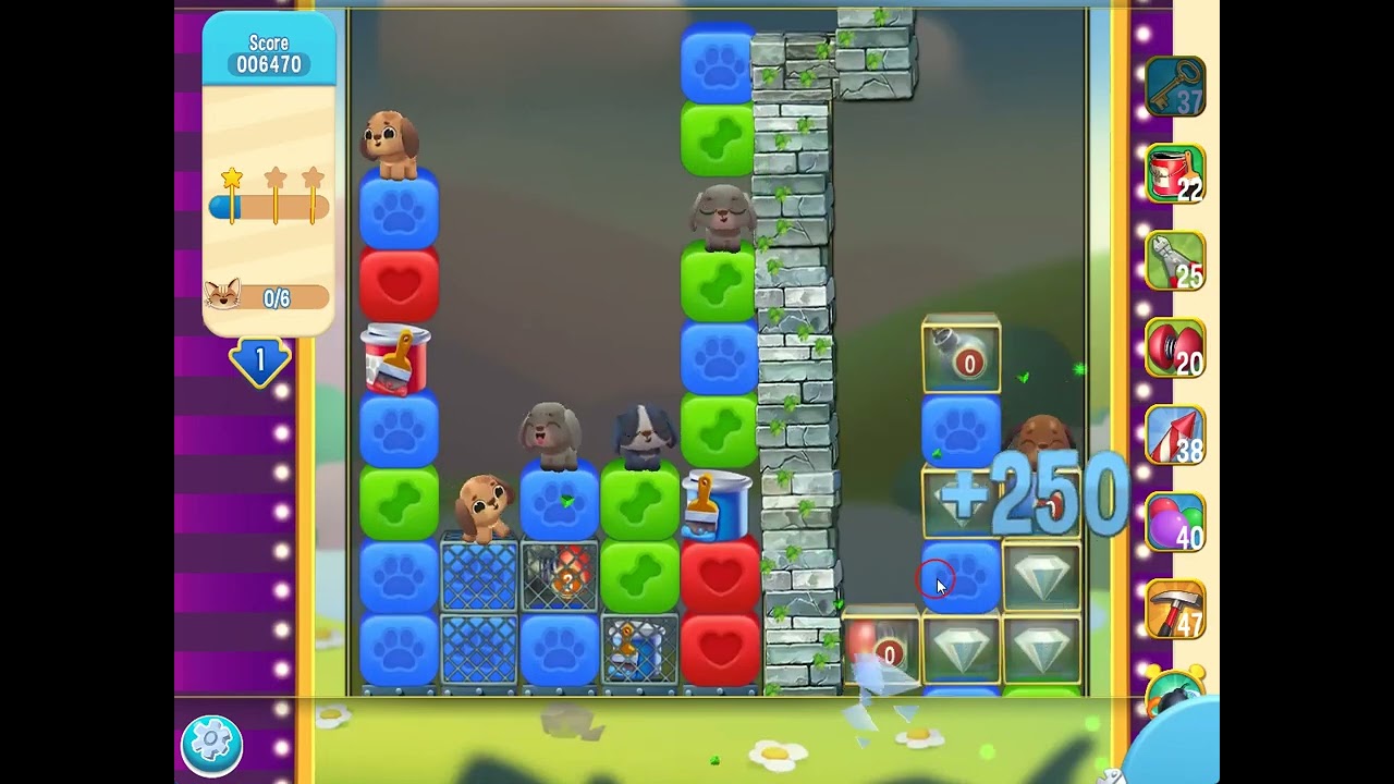 Pet Rescue Saga level 5351 no boosters | PuzzledCubes.site