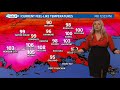 New orleans weather heat on the rise drier conditions continue