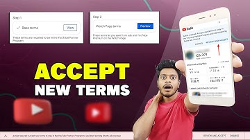 Review And Accept | How to Accept New YouTube New Term