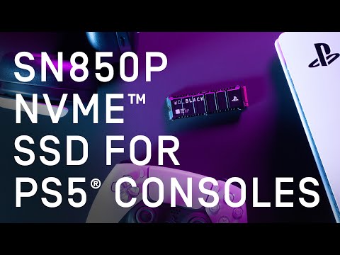 WD_BLACK™ SN850P NVMe™ SSD for PS5® Consoles