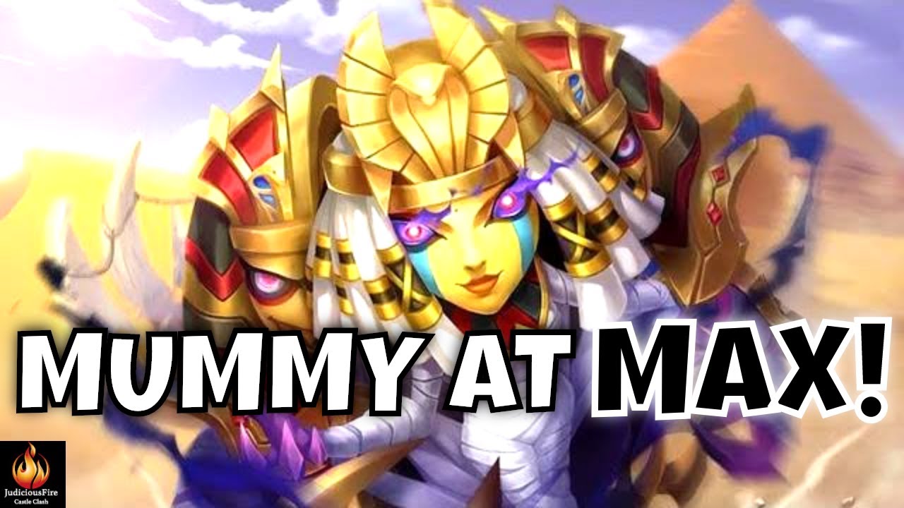 Castle Clash ROYAL MUMMY New Hero Review