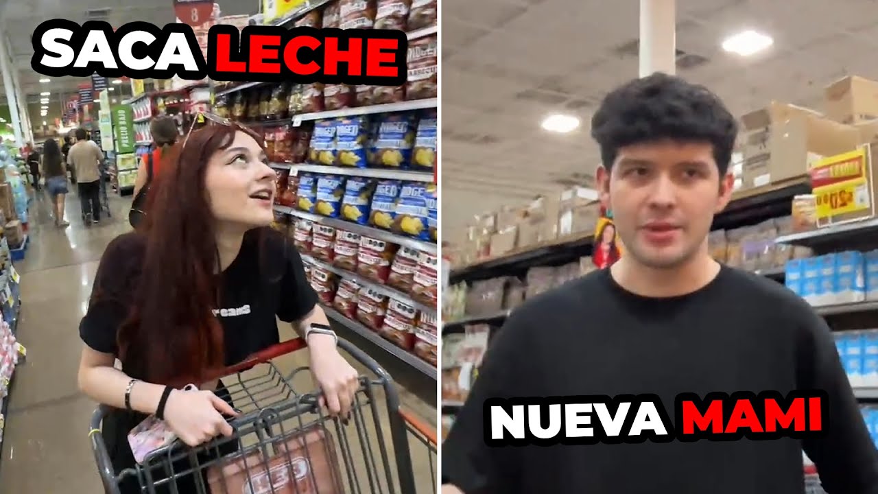 SOYPAN VA CON NUEVA MAMI AL SUPERMERCADO