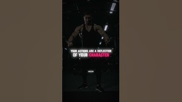 LIFE IS LIKE A MIRROR; YOUR ACTIONS ARE A REFLECTION OF YOUR CHARACTER. | #shorts #motivation