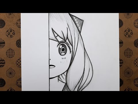 Kolay Anime Çizimi Anya Forger Adım Adım Nasıl Çizilir