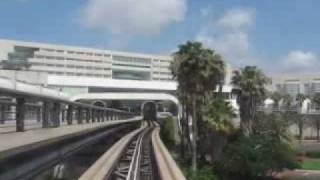 Orlando International Airport Monorail from Gate to Terminal
