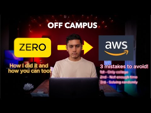 how I learned to code and got into Amazon (Off Campus) 🚀
