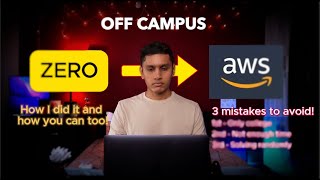 how I learned to code and got into Amazon (Off Campus) 🚀