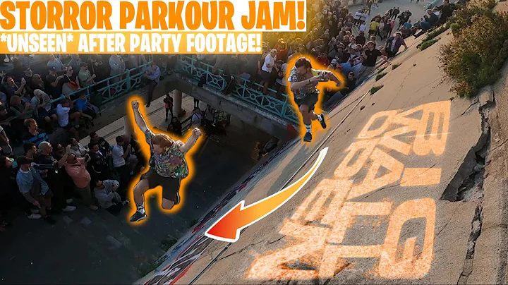 STORROR PARKOUR JAM *UNSEEN* AFTER PARTY FOOTAGE!!...
