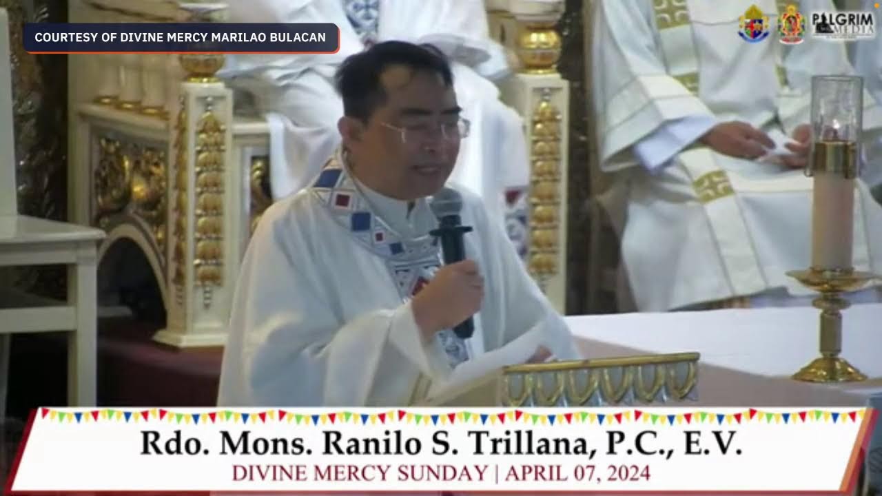 LIVESTREAM: Divine Mercy Sunday 2024 Mass with Malolos Bishop Dennis Villarojo