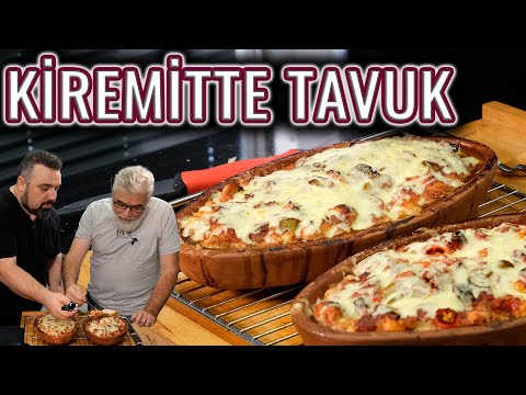 LOKANTADA YEDİM , DAHA İYİSİNİ YAPTIM !! (Kiremitte Kaşarlı Tavuk Tarifi)