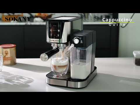 ماكينه قهوه اسبريسو سوكانى 3 1 1 لتر 1350 وات  04027