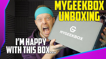 MyGeekBox Unboxing October 2020 - Box Of Repeats