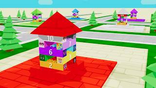 Learn Numbers 1 to 100 Lego Numberblocks Colorful | Kids Counting Fun 🎲🌈
