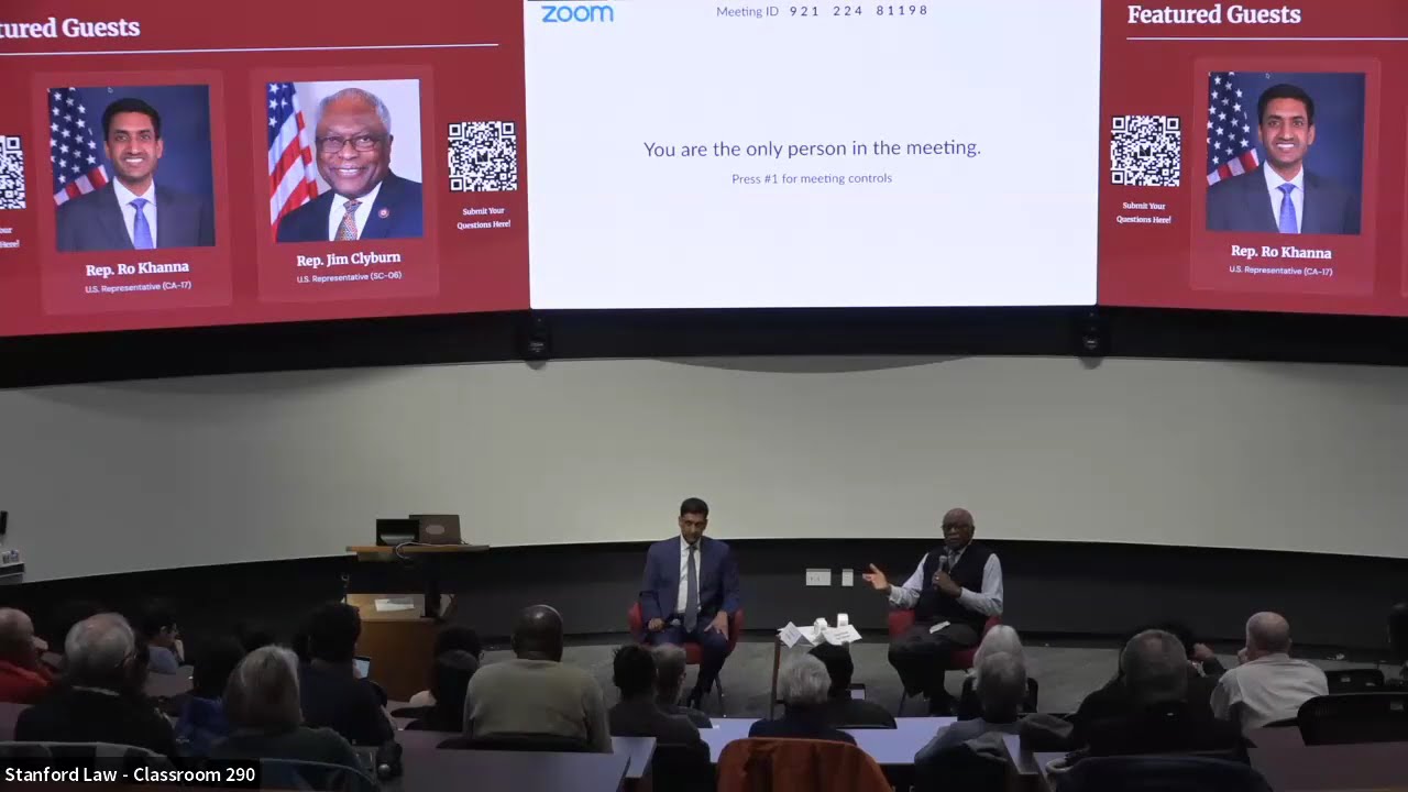 The First Eight: A Fireside chat with Congressman Jim Clyburn