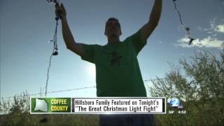 ABC promo for the Delaney Christmas Light Show 12-14-2015