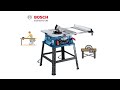 “Assemble” - Bosch GTS254 Professional Table Saw