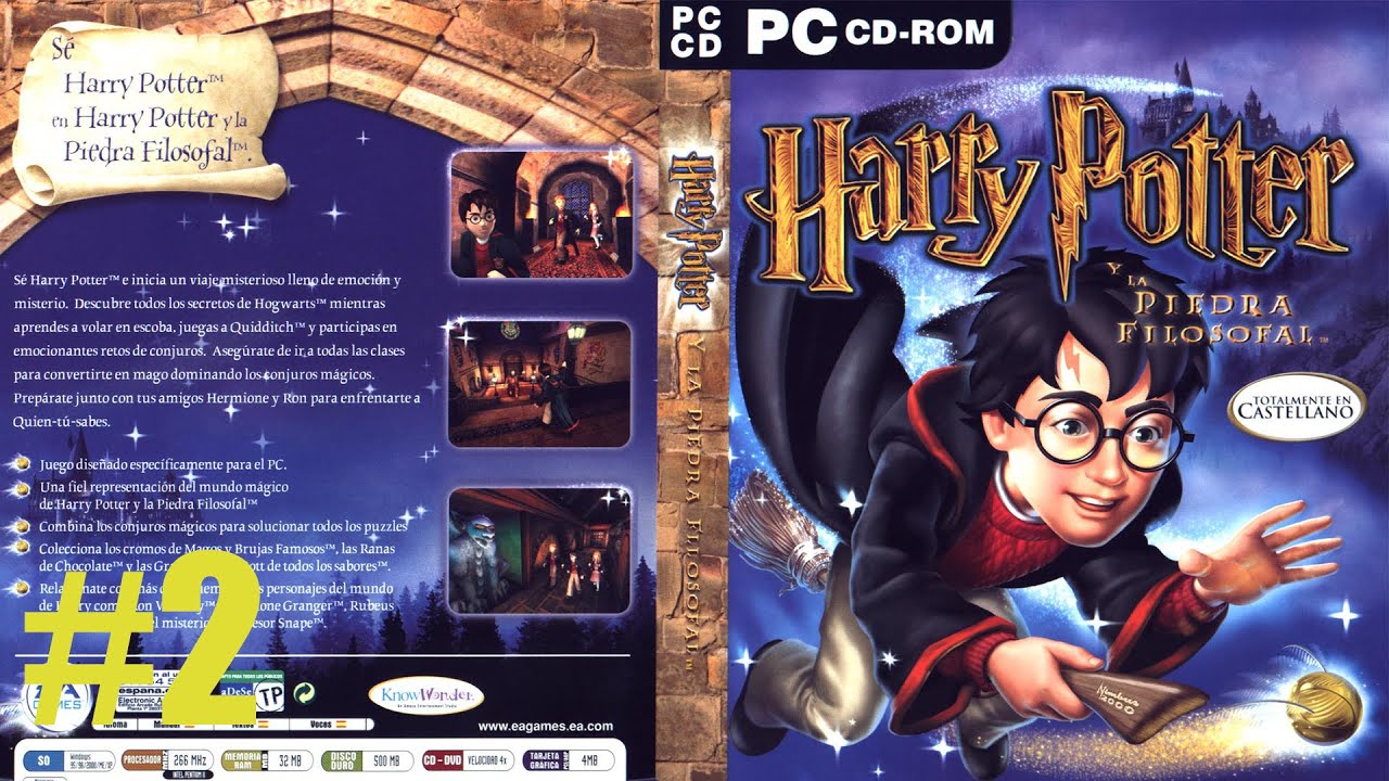 Harry Potter y la piedra filosofal Juego PC (Gamplay ...