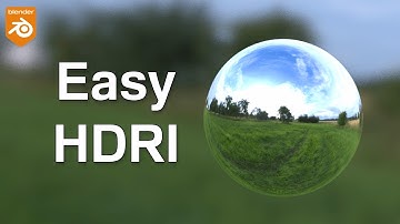 Blender HDRI Lighting in 30 Seconds!