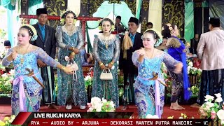 LIVE RUKUN KARYA & PUTRI FAMILI DIACARA PERNIKAHAN LENI & YANTO
