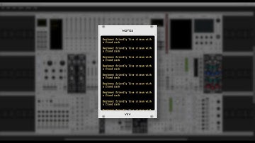 Beginner Friendly VCV Rack Live Stream with a fixed rack