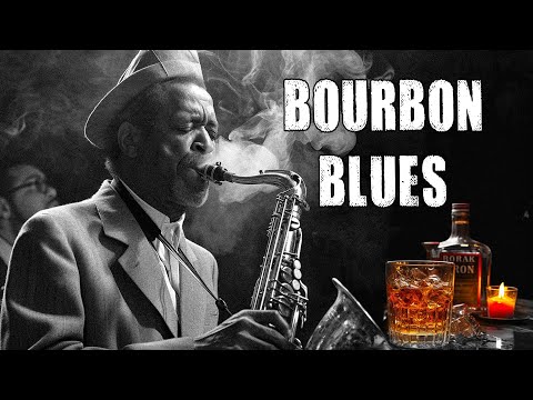 Bourbon Blues - Beautiful Relaxing Blues Jazz Music for Night | Mellow Tunes for Nighttime