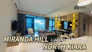 Miranda Hill @North Kiara｜Developer Unit for Sale｜【2,153sf | 4 2 Bedrooms】