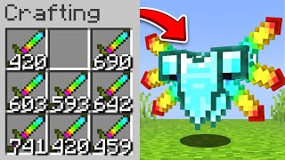 Minecraft but EVERYTHING is ARMOR