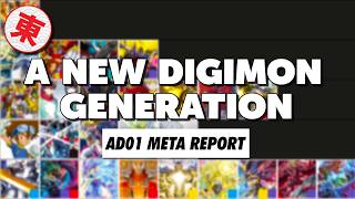 Digimon TCG Meta Report - AD01 - Week 3 & 4