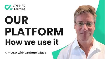 How does CYPHER Learning use their own platform?