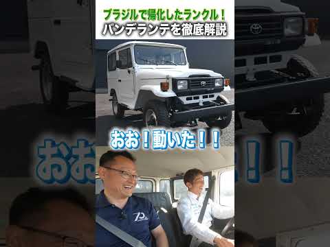 【貴重レビュー】これはランクル！？ブラジルに帰化したランクル『バンデランテ』を解説！#shorts