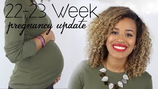 22-23 Week Pregnancy Update! + Bump Shot! | THEBETHMETHOD.