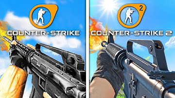 Counter-Strike 2 vs. Counter-Strike 1.6 - Weapons Comparison