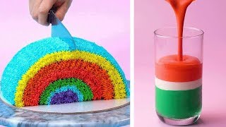 10+ Best Colorful Cake Decorating Tutorials | So Yummy Cake Decorating ideas By So Tasty