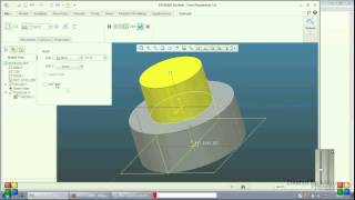Extrude Feature Pro E, Creo 1 0 Parametric