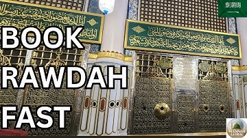 How To Book A Rawdah Appointment On The Nusuk App (Step-by-Step Guide)