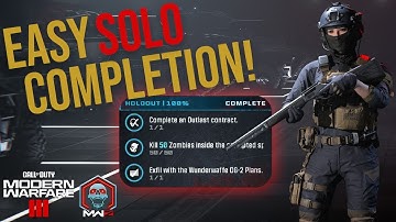EASY Tier 4 Holdout Mission Completion for Act 3 | Call of Duty MW3 Zombies