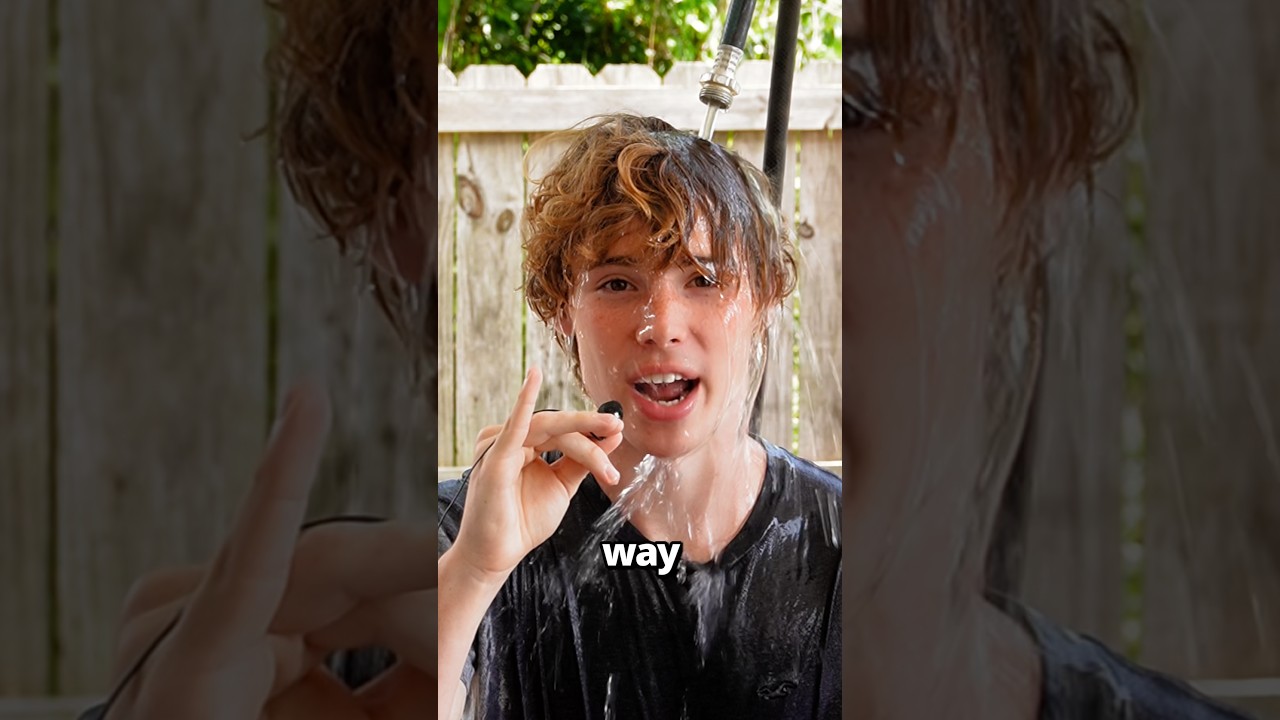 If your hair looks better wet, keep it that way with @based