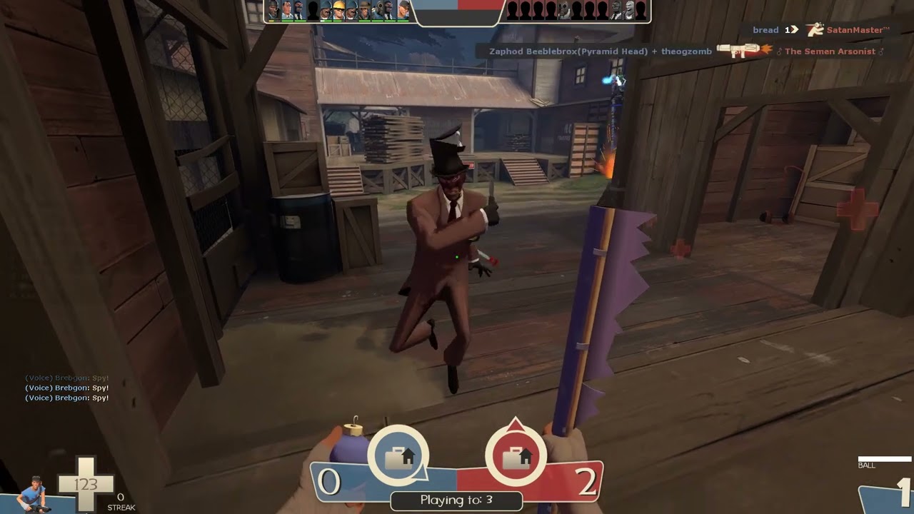 Gibus Spy Tries His Best - TF2