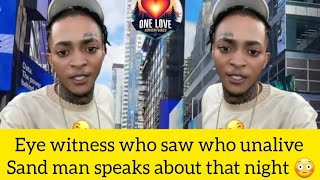 Download lagu Eye witness sand man who saw the person who unalive niah in a zion yard ๐