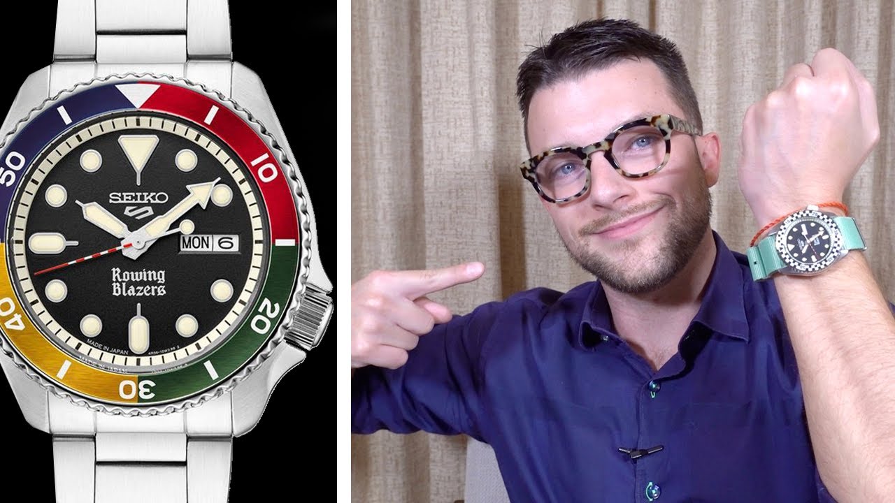 Double Value ?! - Rowing Blazers X Seiko Watch Hands On - YouTube
