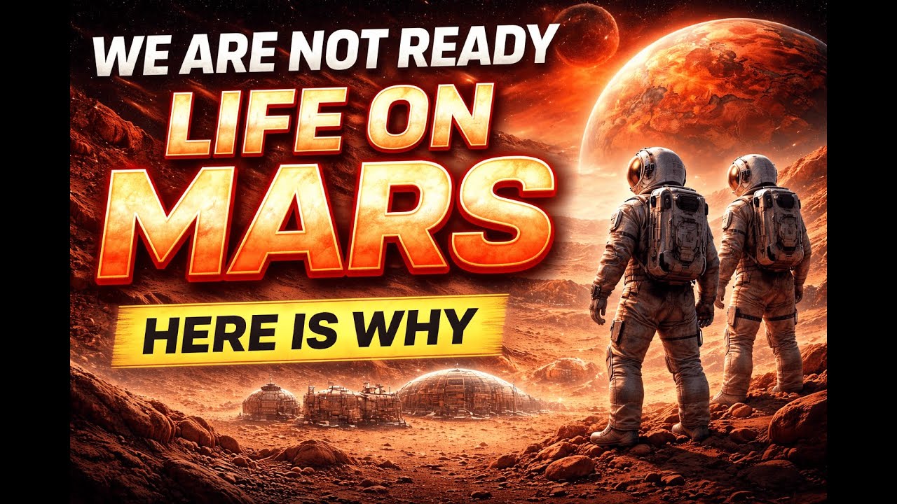 We are not ready for life on Mars, and here is why. Scientific facts!